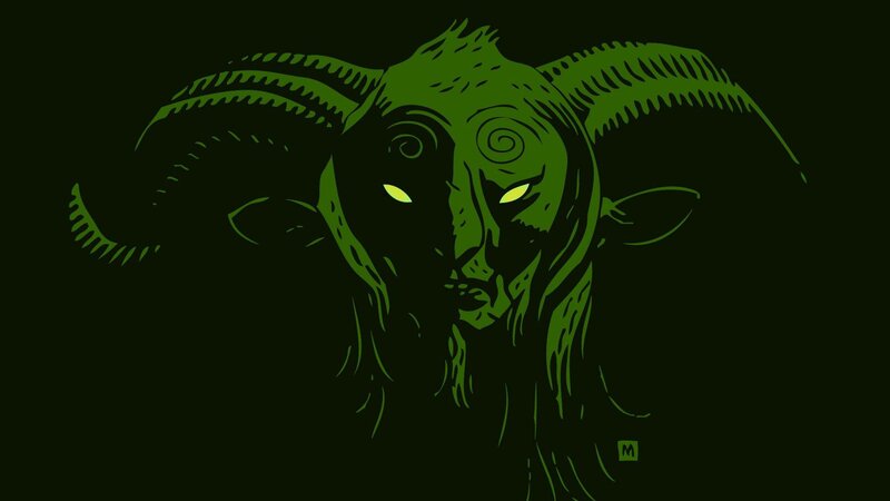 Green Goat Demon