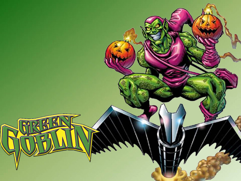 Green Goblin Character — Dramatic