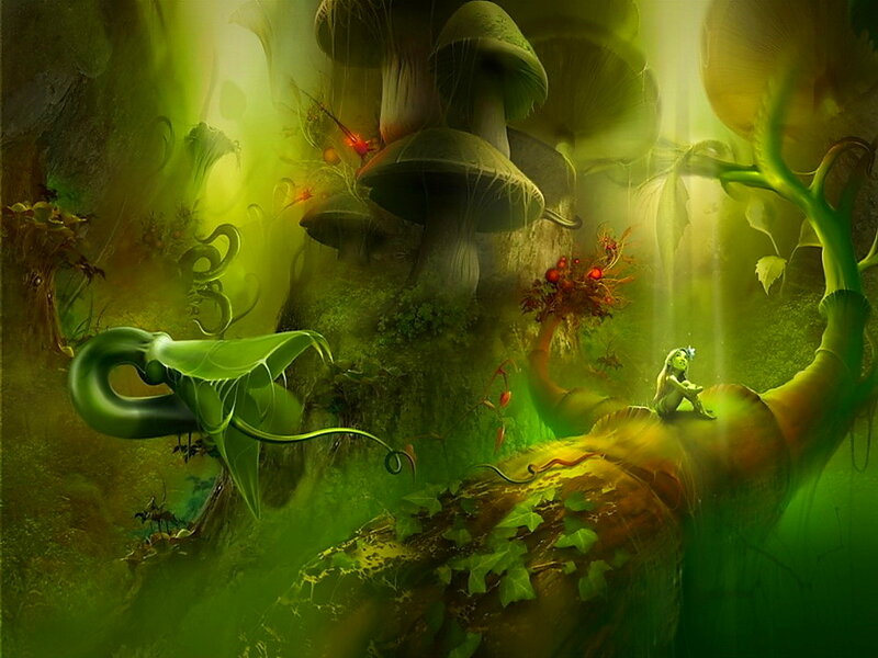 Green Goblin in Forest