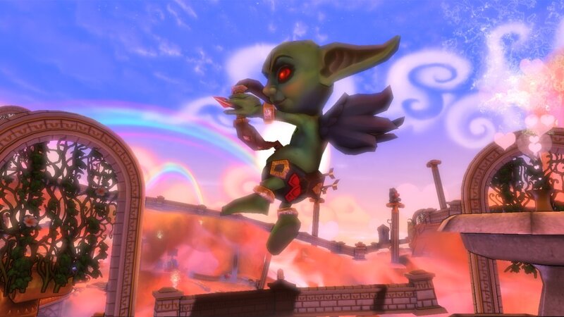 green goblin in sky arena