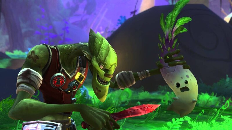 Green Goblin-like Creature — Dark