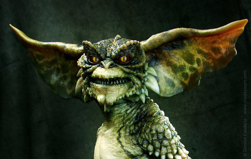 Green Goblin-like Creature — Menacing