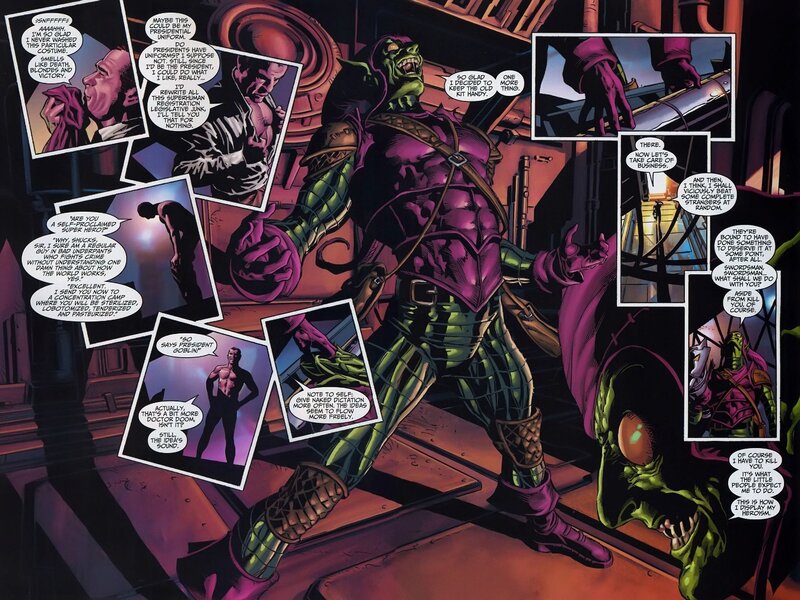 Green Goblin monologue