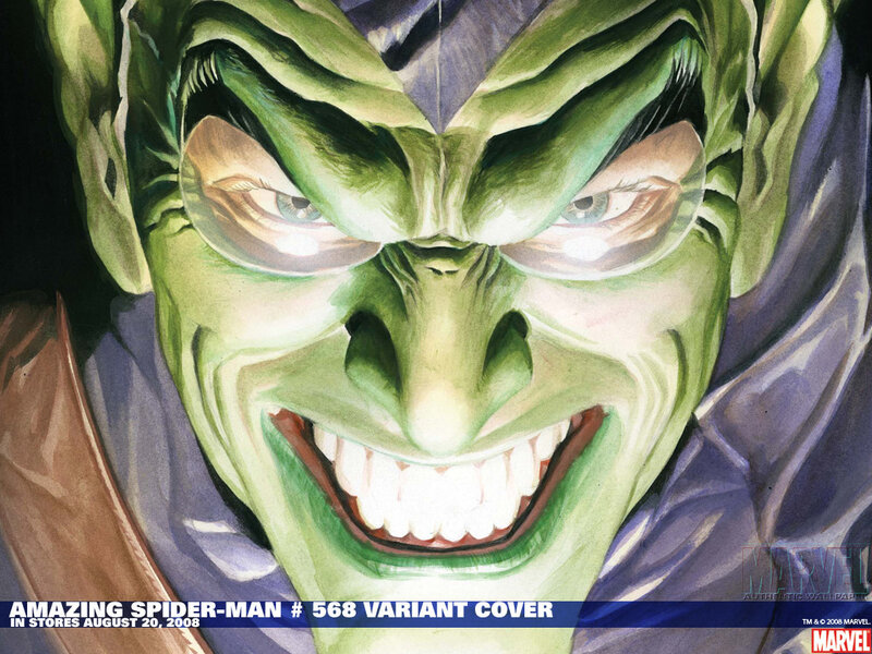 Green Goblin variant cover