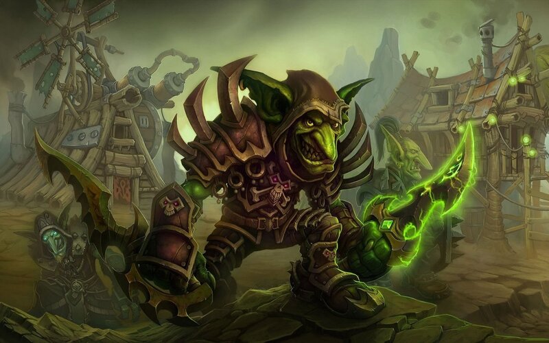 Green Goblin Warrior — Dramatic
