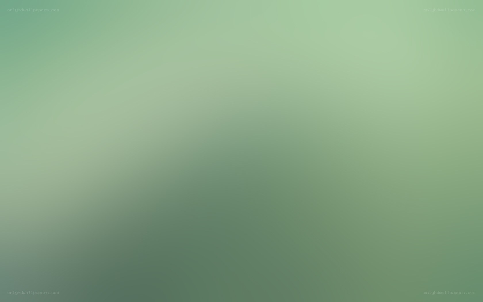 green gradient background