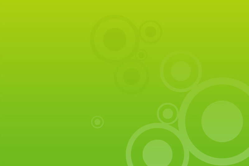 Green Gradient Background — Calm, Circles