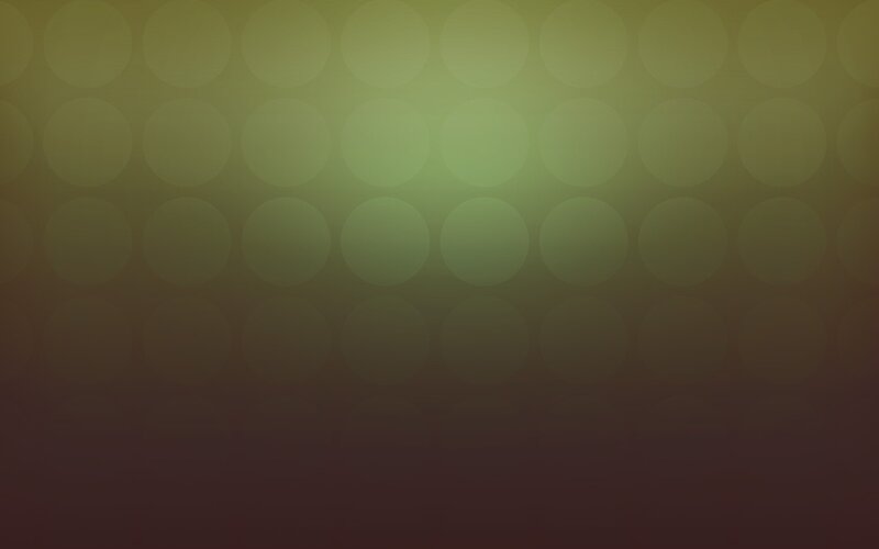 green gradient circle pattern
