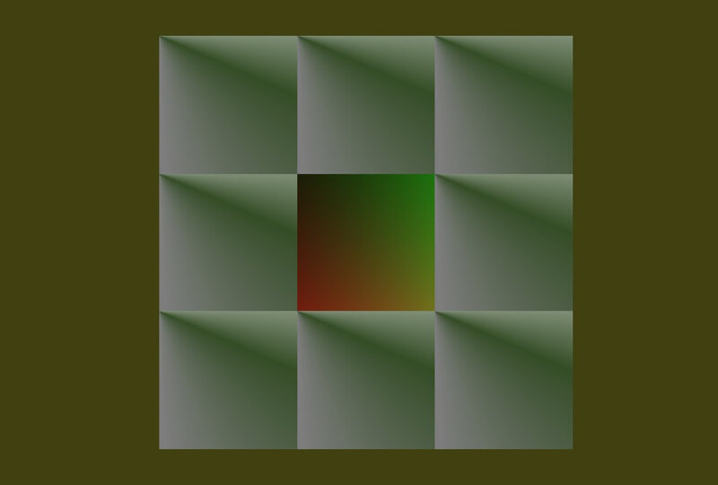 Green Gradient Grid