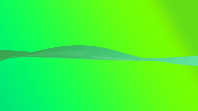Green Gradient Wave