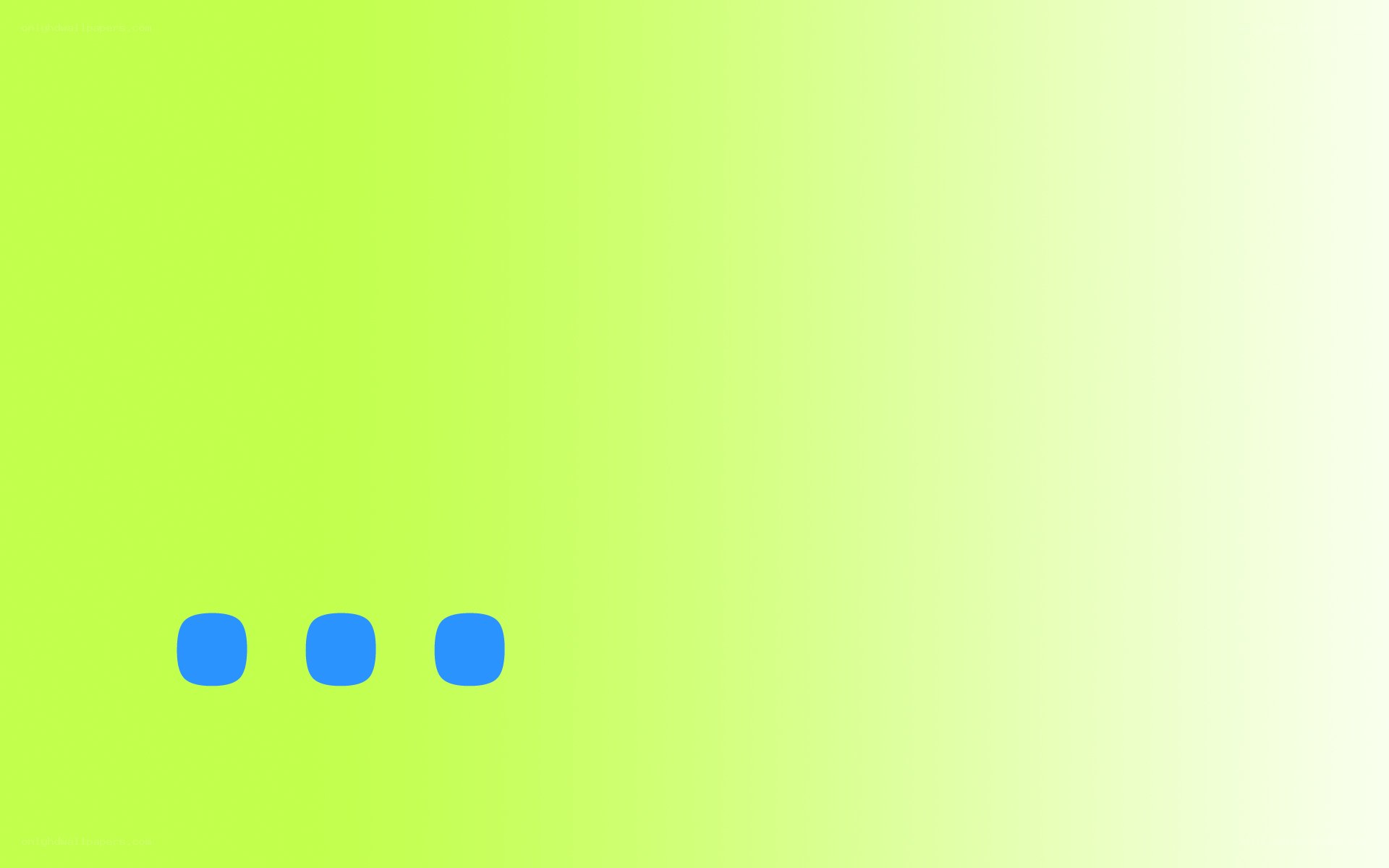 green gradient with blue dots