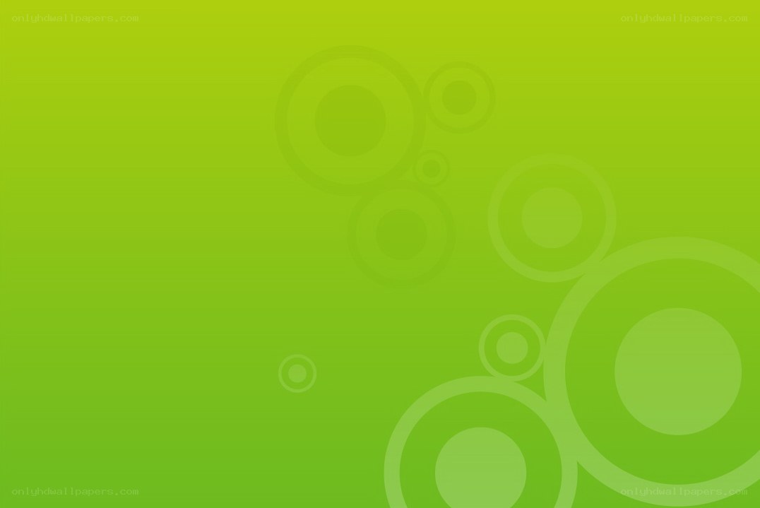 green gradient with circles
