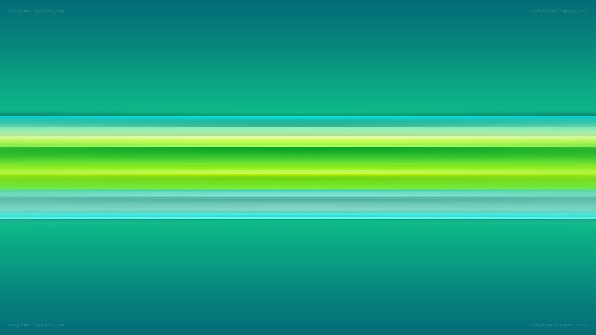 green gradient with glowing lines