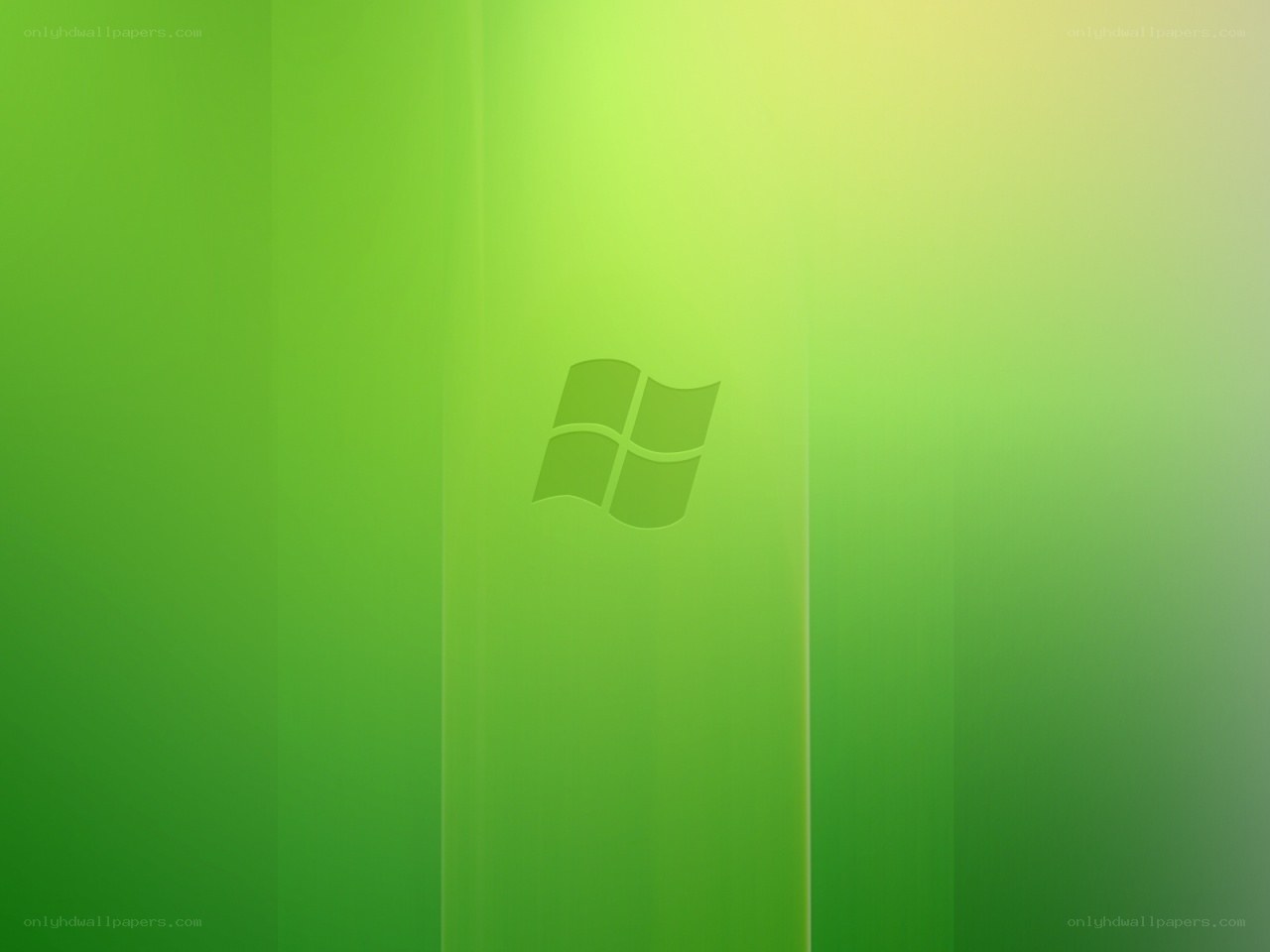 green gradient with windows logo