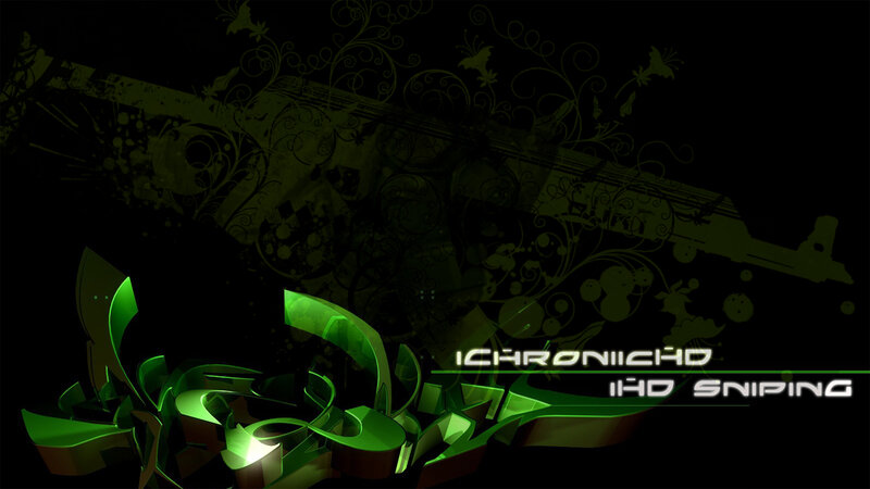 Green Graffiti Letters
