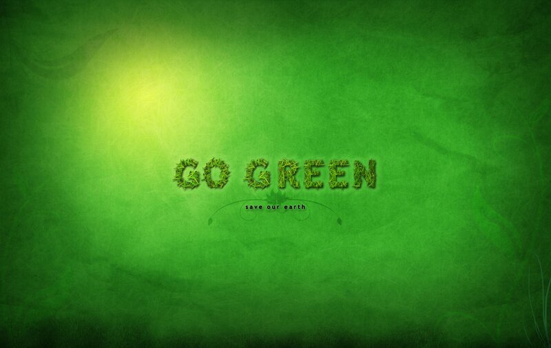 Green Grass Text — Calm