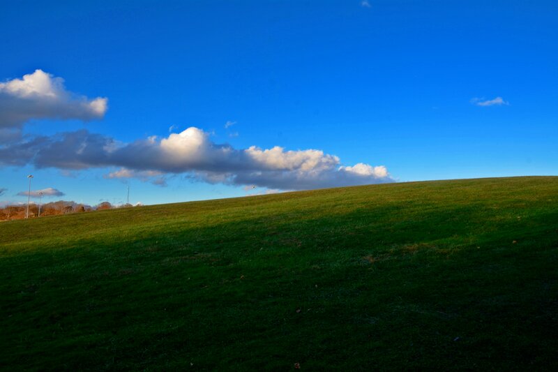 Green Grassy Hill — Blue