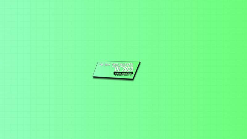 Green Grid Wallpaper