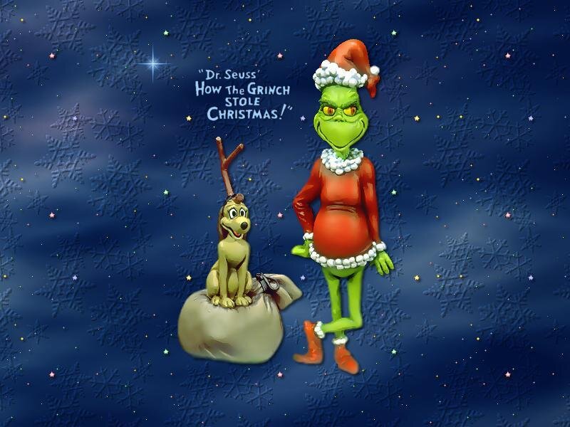 Green Grinch Character