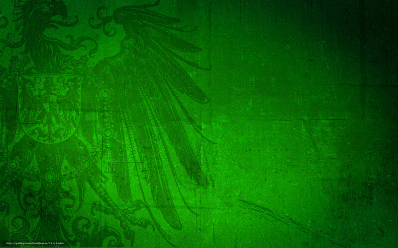 green grunge eagle emblem