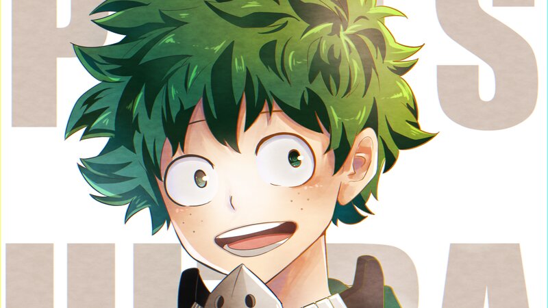 Green-haired Anime Boy