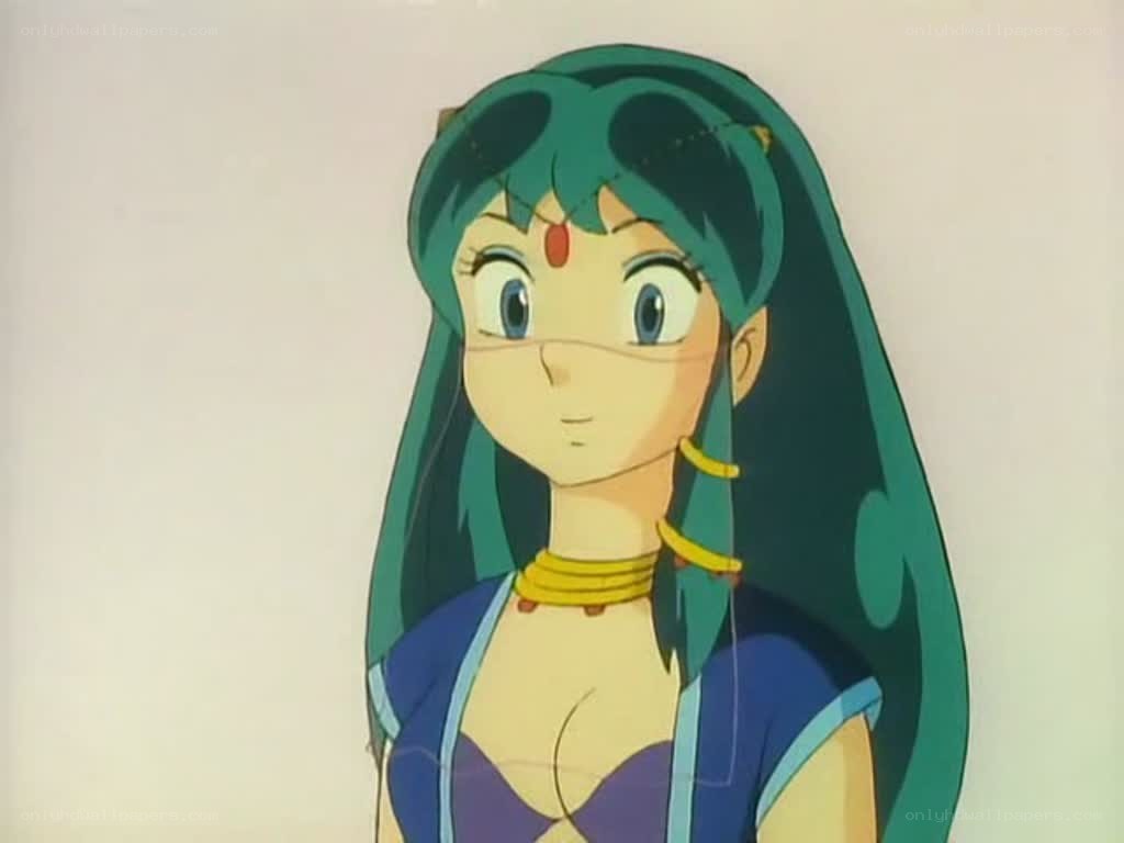 green-haired anime character