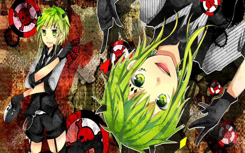 Green-haired Anime Character — Green, Chaotic