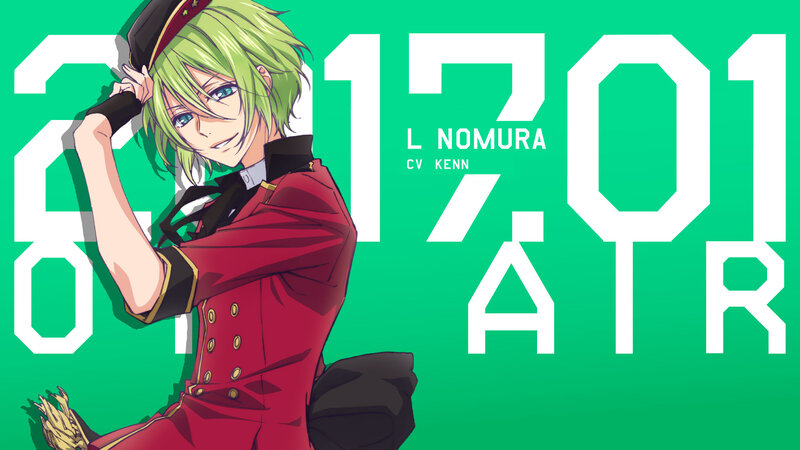 Green-haired Anime Character — Green, Confident, Uniform