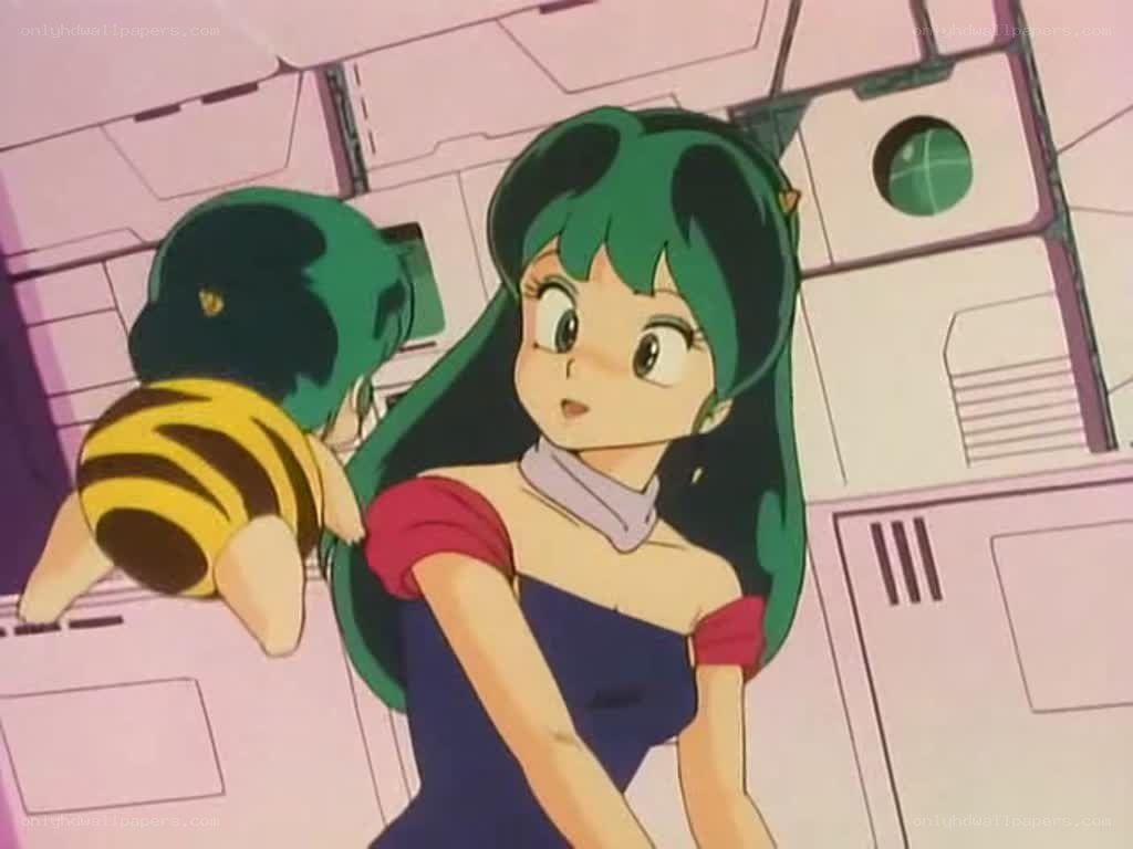 green-haired anime character with pet