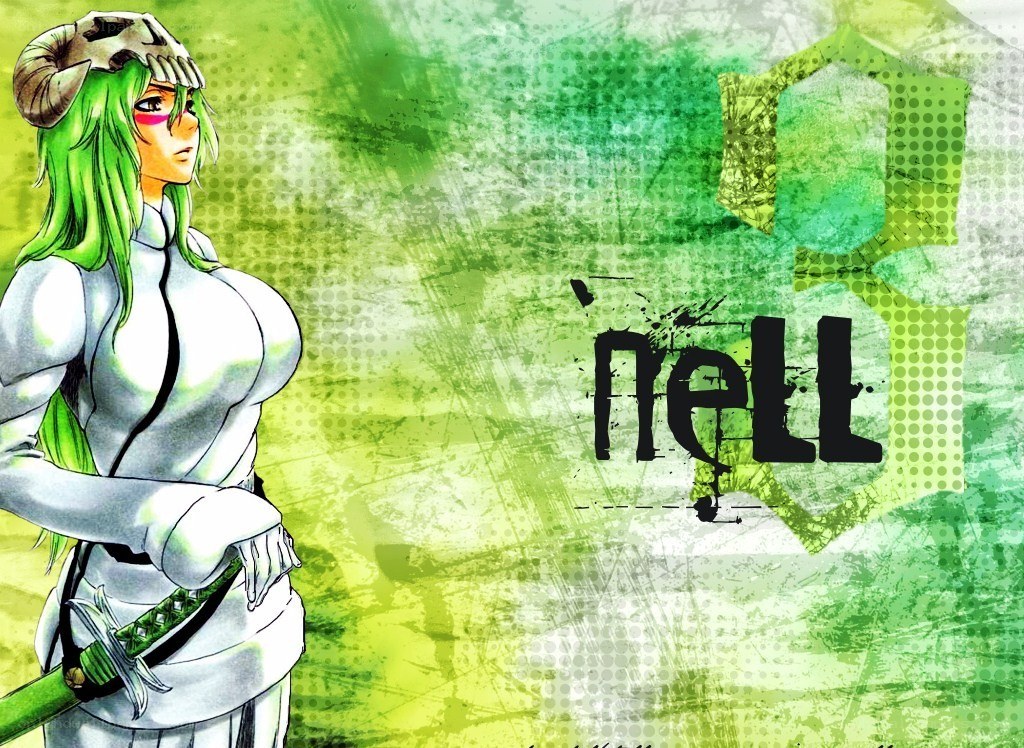 Green-haired anime character with sword