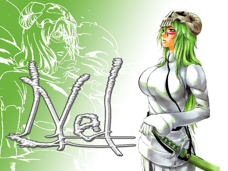 Green-haired anime character with sword