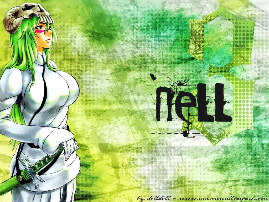 Green-haired anime character with sword