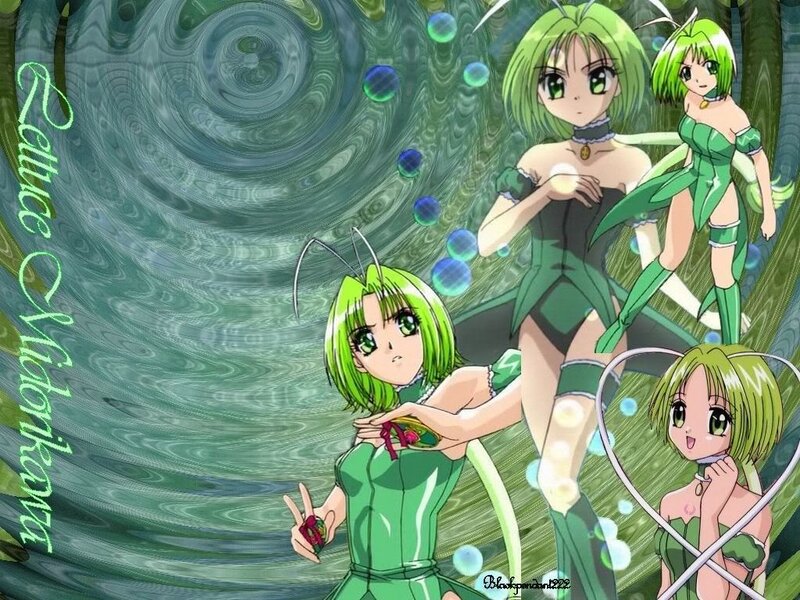 Green-haired Anime Characters — Green, Dreamy