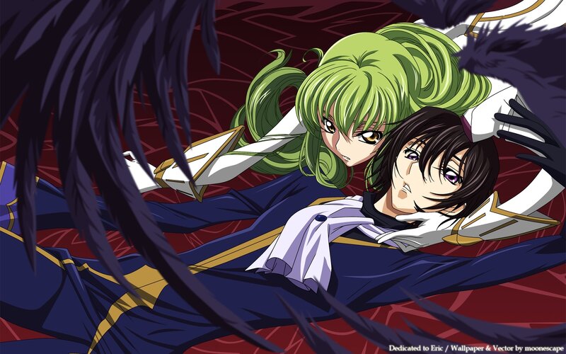 green-haired anime characters