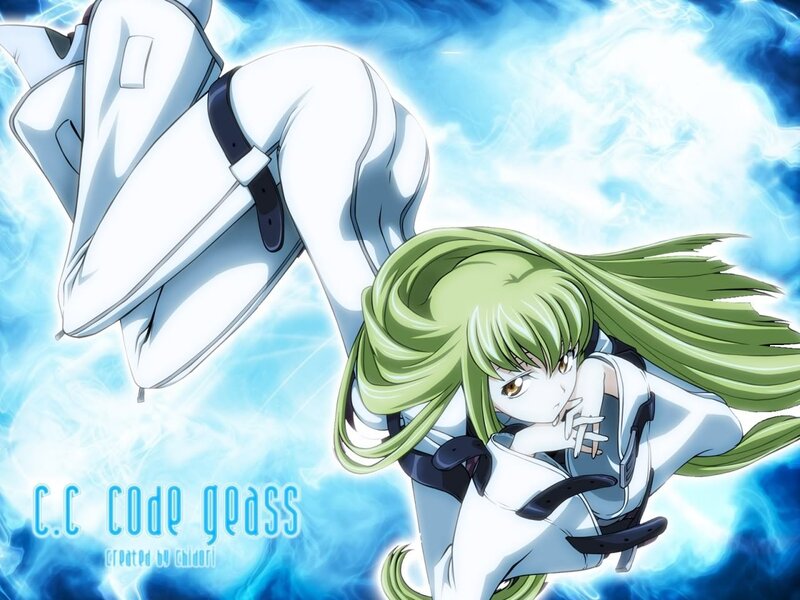 Green-haired Anime Girl — Blue, Dramatic, Anime Character