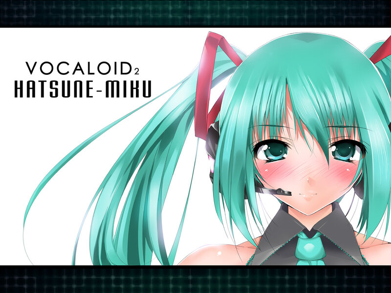 Green-haired Anime Girl — Cyan, Neutral