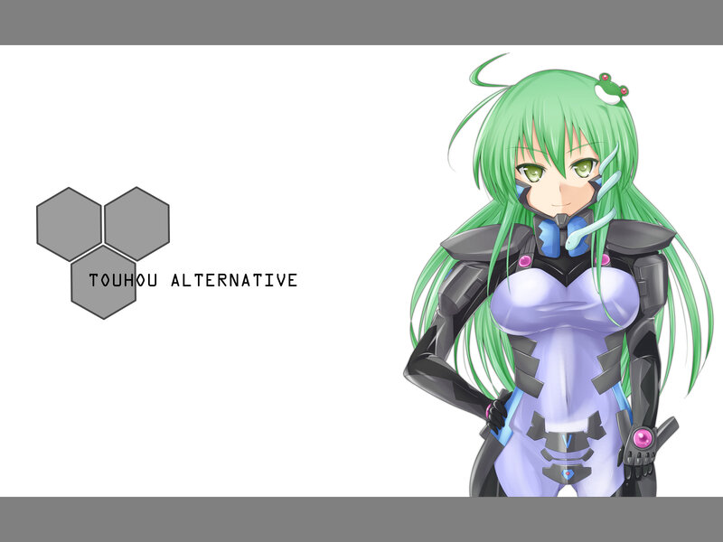 Green-haired Anime Girl — Green, Confident, Frog