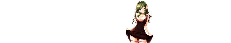 Green-haired Anime Woman — Green, Neutral, Dress