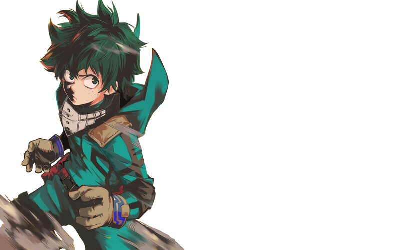 Green-haired Boy in Suit
