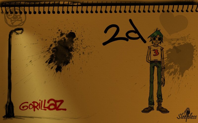 Green-haired Character Standing