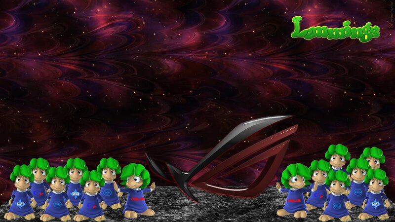 Green-haired Characters in Space