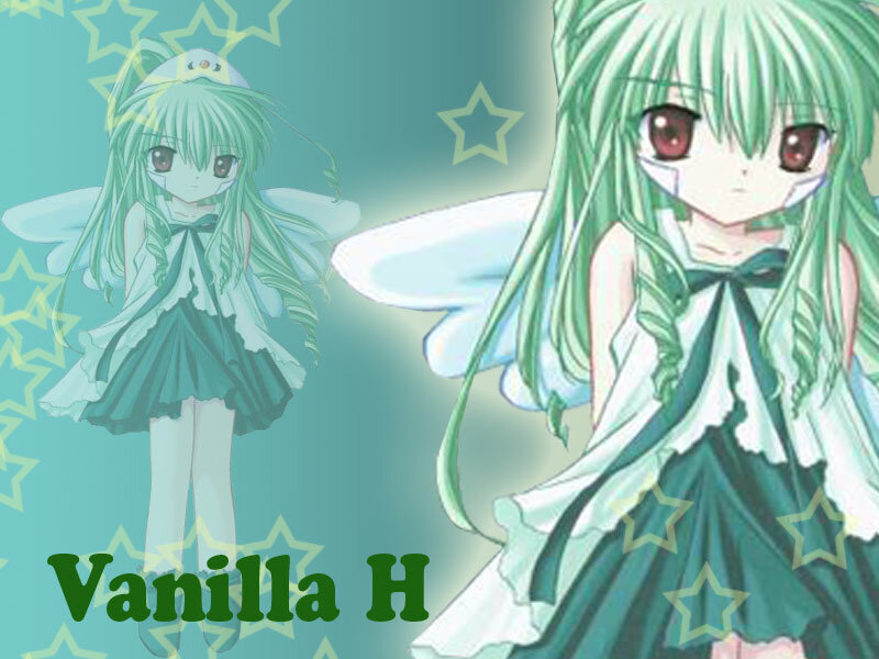 Green-haired Fairy Girl — Green, Dreamy