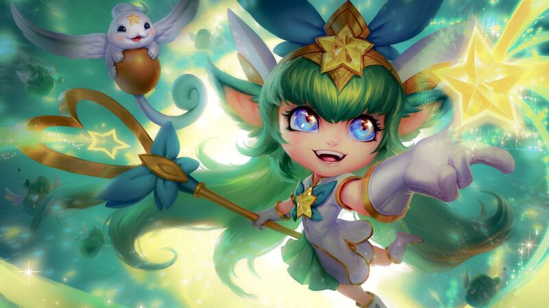 Green-haired Fairy Girl — Green, Magical, Cheerful