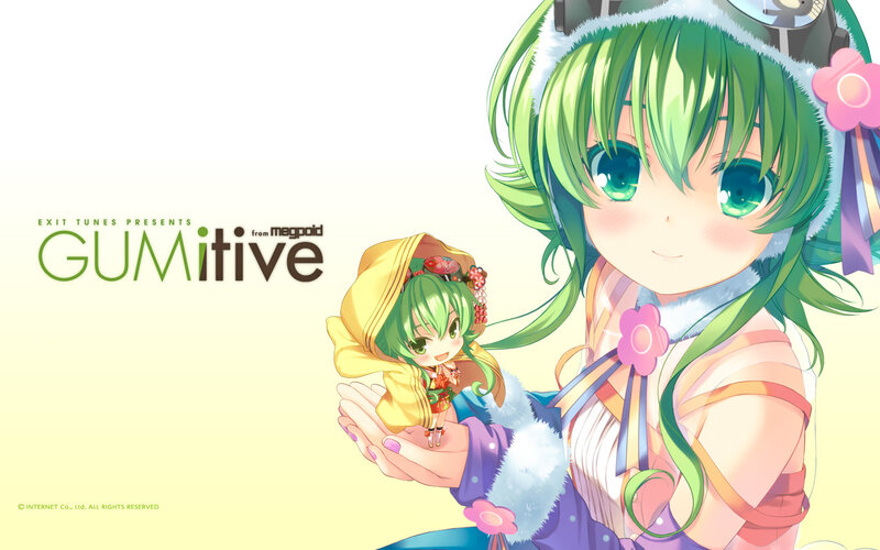 Green-haired Girl Holding Doll