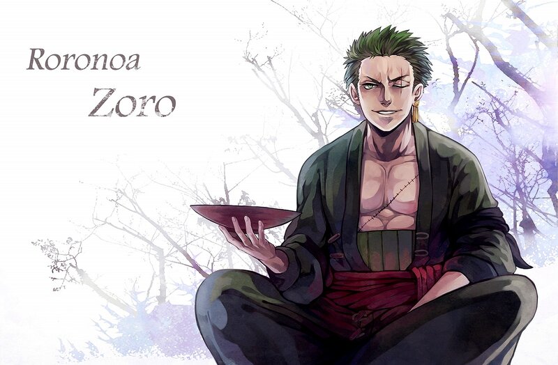 Green-haired Man Sitting — Green, Calm