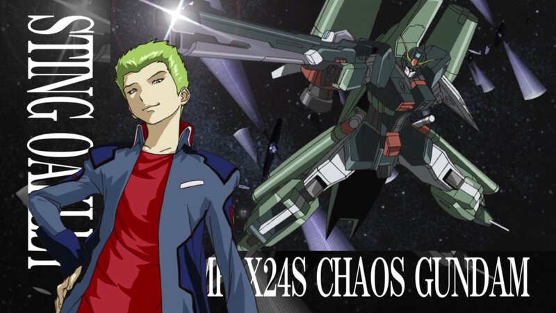 Green-haired Pilot with Mech