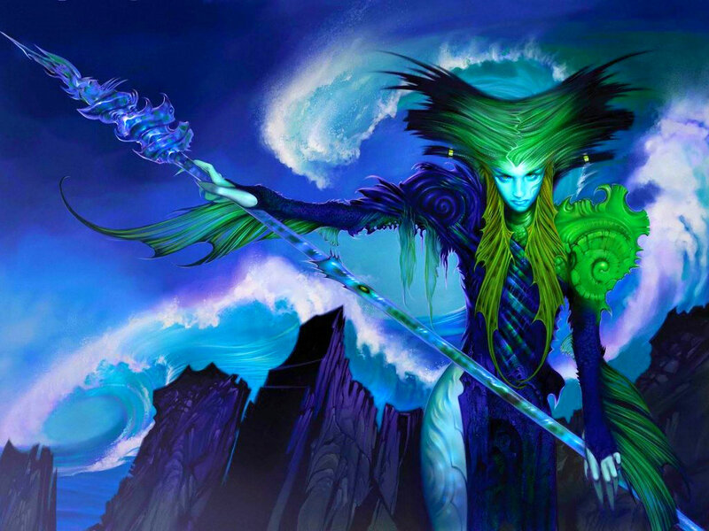 Green-haired Sea Sorcerer