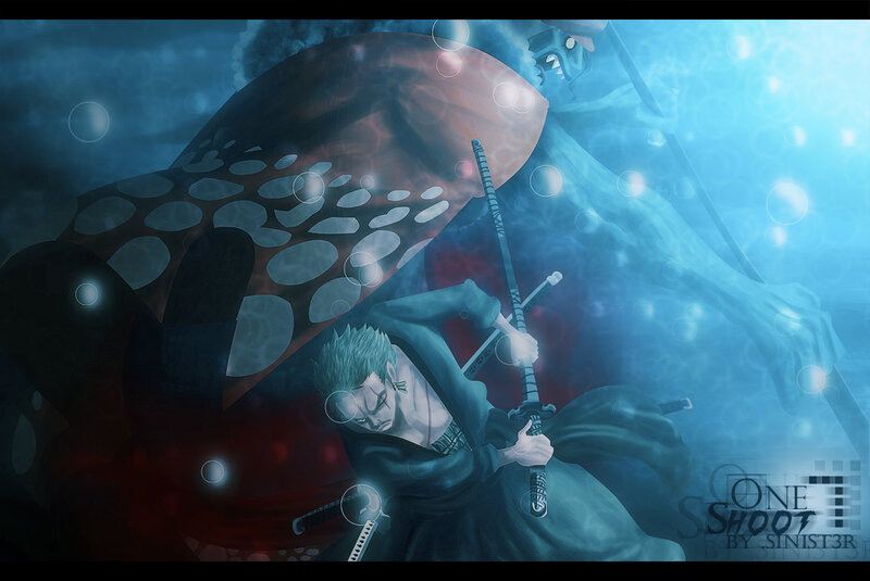 Green-haired Swordsman — Blue