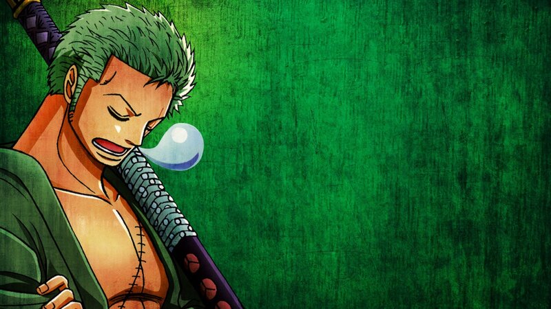Green-haired Swordsman — Green, Calm