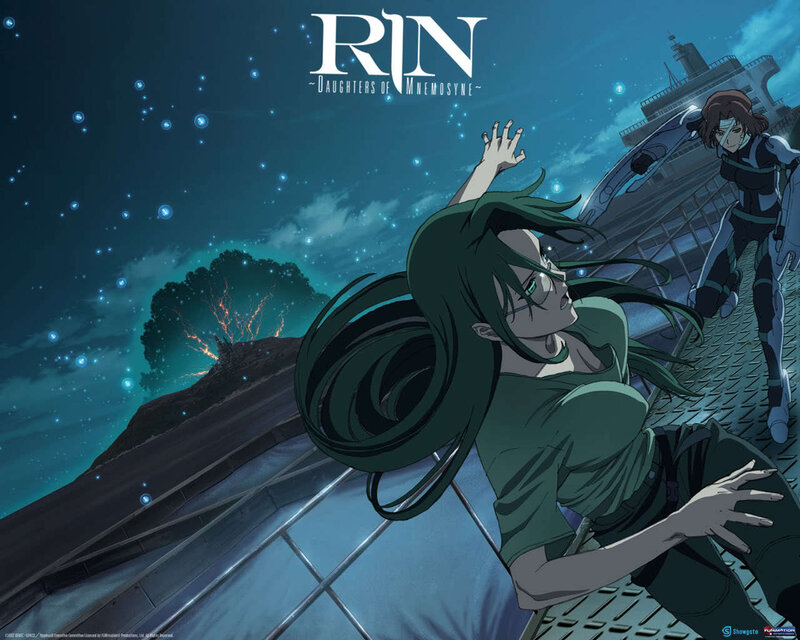 Green-haired Woman Falling
